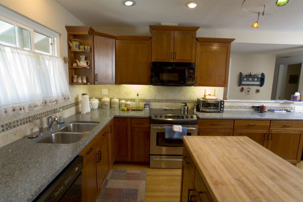 Cherry Cabinet Remodeling in Longwood